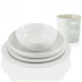 Le Creuset Stoneware Back to Uni Set White