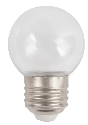 LED Bulb G45 1.5W Clear Warmwhite E27