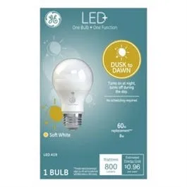 LED  Dusk-to-Dawn Light Bulb, 800 Lumens, 8-Watts