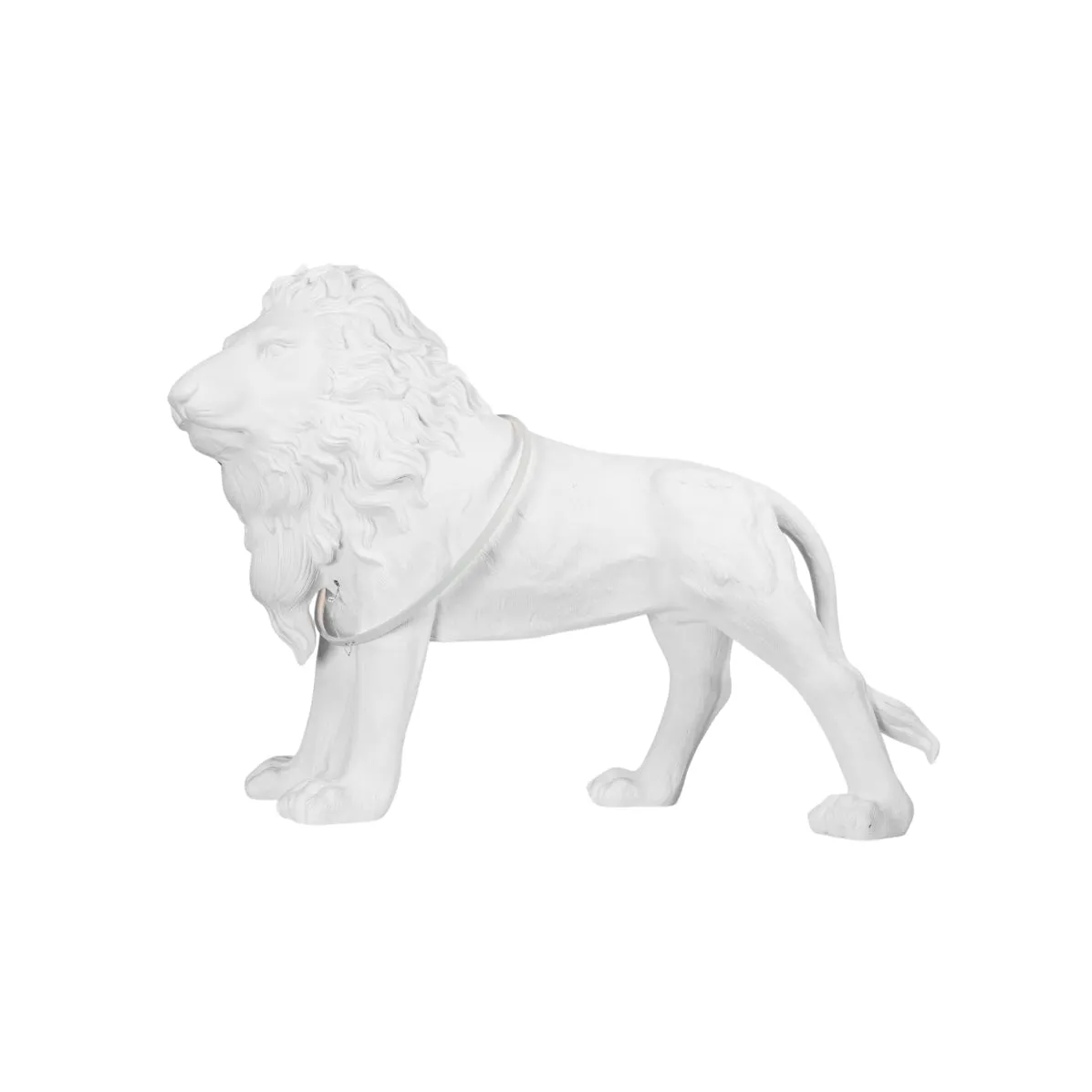 Leo Lion Sculpture Floor Lamp