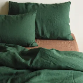 Linen Duvet Cover | Cyprus Green