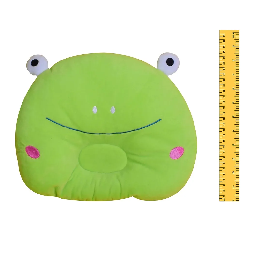 LOKYEE Head Rest Pillow Frog, Green