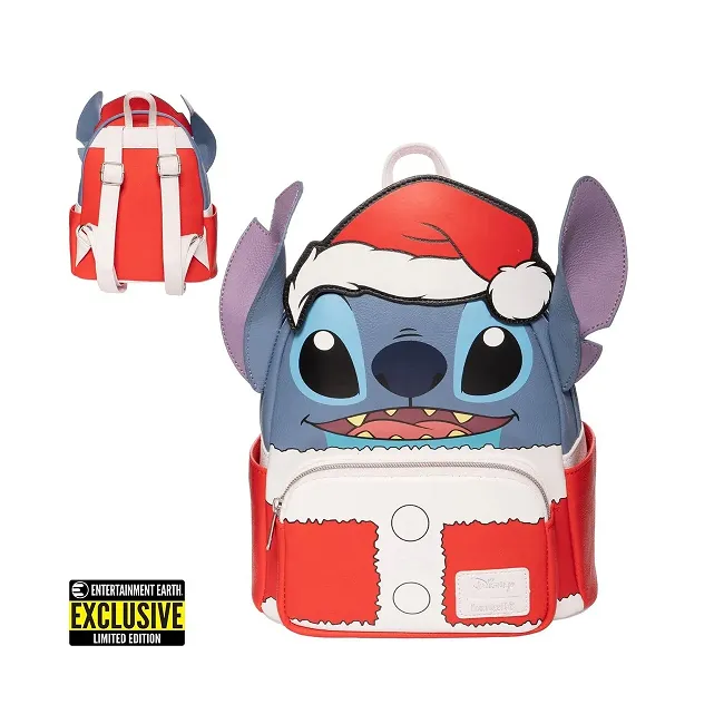 Loungefly Lilo & Stitch Holiday Santa Stitch Mini-Backpack [EE Exclusive]