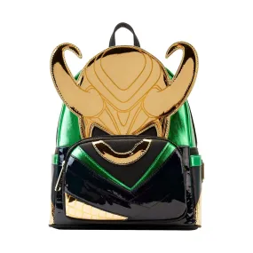 Loungefly Marvel Shine Loki Mini Backpack