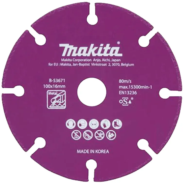 Makita B-53718 Diamond Wheel 9″ Segmented Type Vacuum Brazed