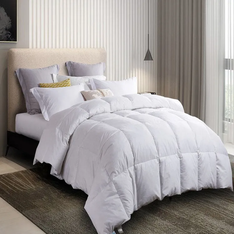 Martha Stewart 100% Cotton Feather and Down All-Season King Comforter