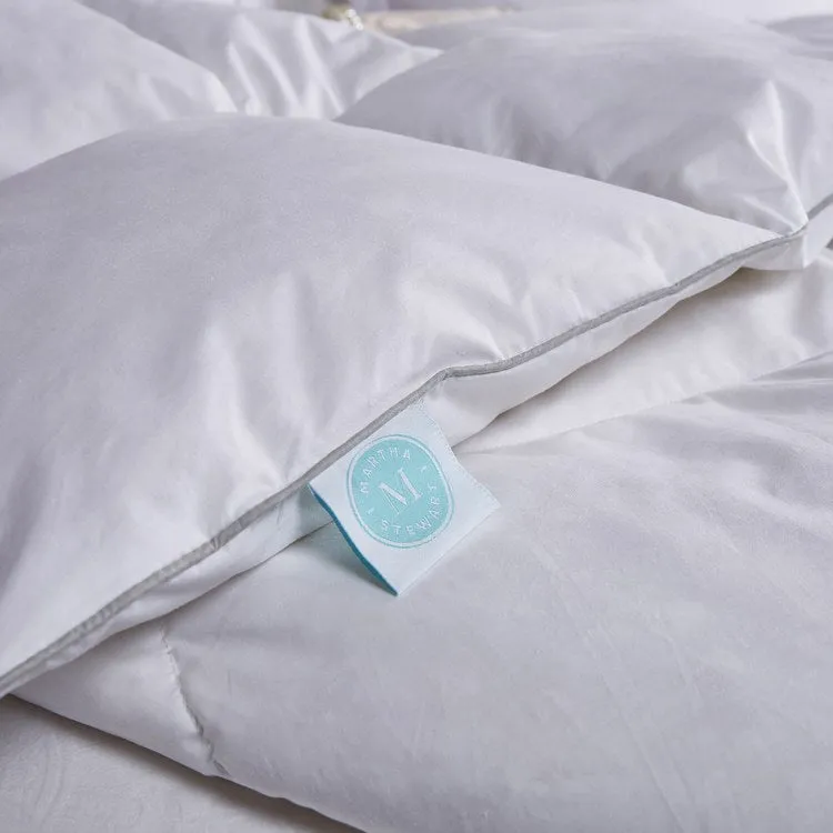 Martha Stewart 100% Cotton Feather and Down All-Season King Comforter