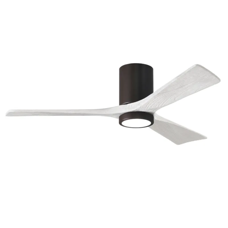 Matthews Fan Irene-3HLK 52" Flushmount Ceiling Fan with LED Light