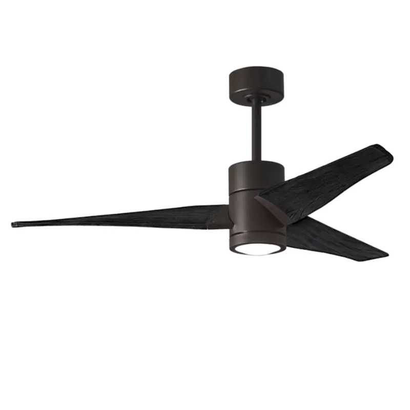 Matthews Fan Super Janet 52" Ceiling Fan with LED Light