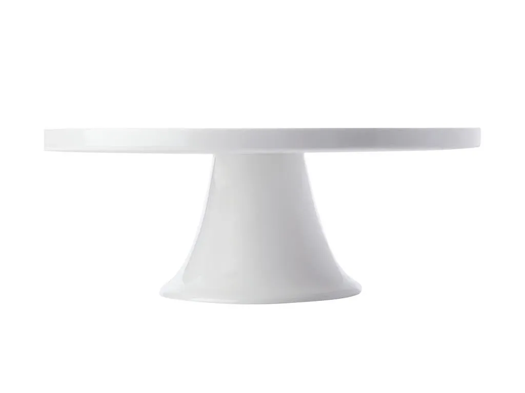 Maxwell & Williams White Basics Footed Cake Stand 30cm Gift Boxed