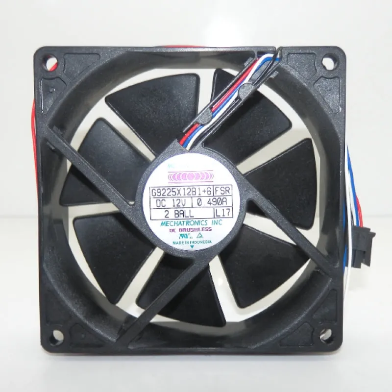 Mechatronics G9225 Series 12V 0.49A DC Brushless Axial Fan G9225X12B1 6-FSR