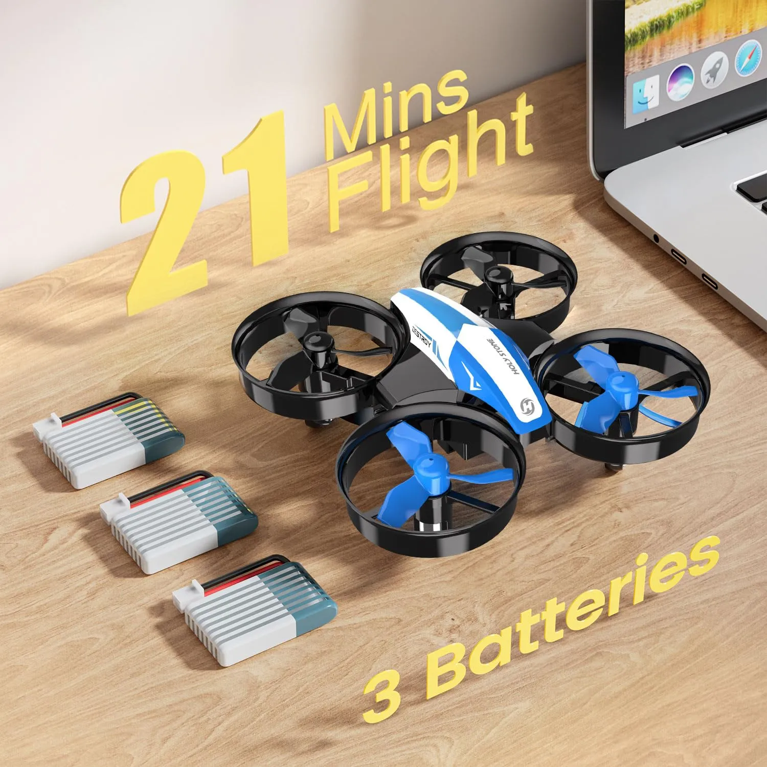 Mini Drone for Kids and Beginners RC Nano Quadcopter Indoor Small Helicopter Plane with Auto Hovering, 3D Flips, Headless Mode