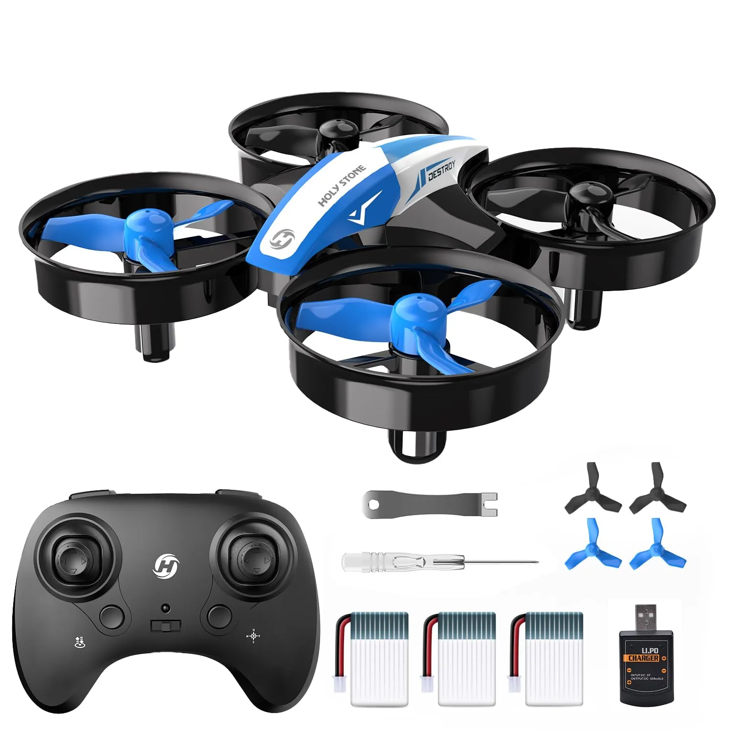 Mini Drone for Kids and Beginners RC Nano Quadcopter Indoor Small Helicopter Plane with Auto Hovering, 3D Flips, Headless Mode