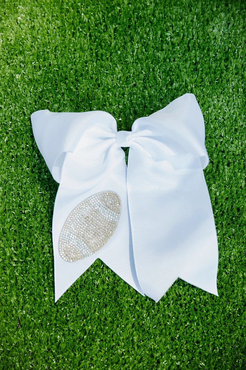 MINI KIDS FOOTBALL WHITE BOW