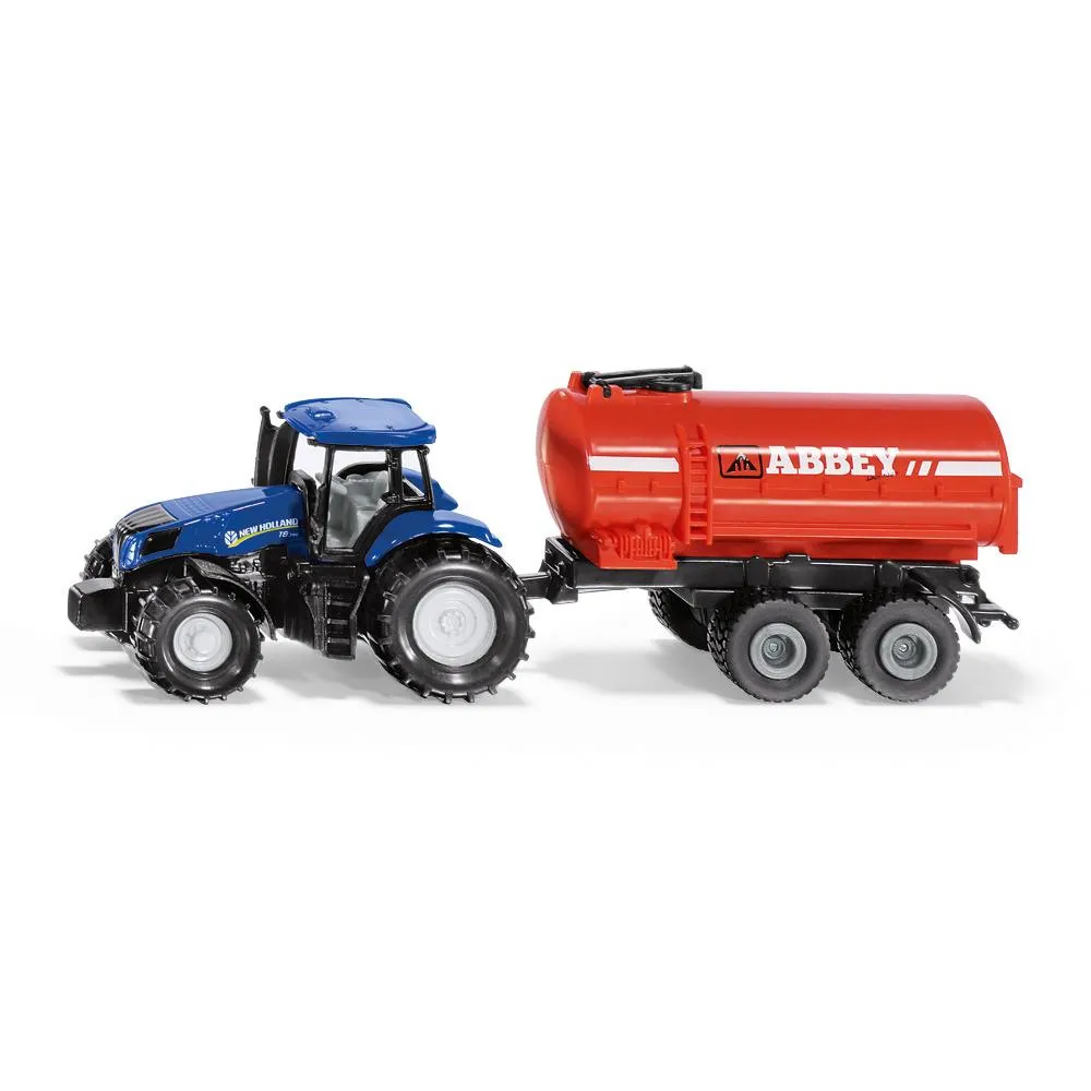 Mini New Holland Tractor & Abbey Trailer