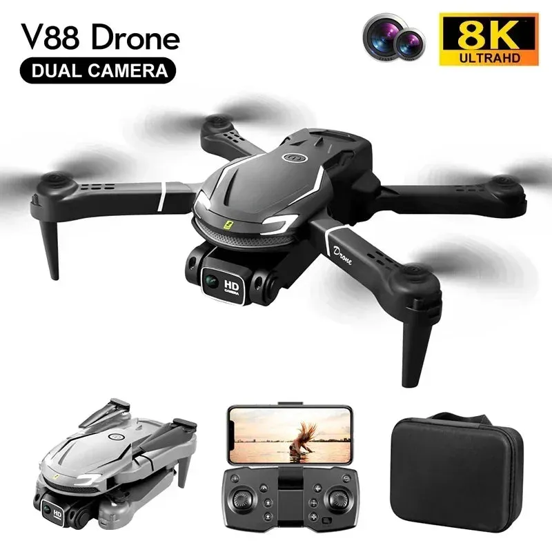 Mini V88 Drone 8K 5G GPS Professional HD Aerial Photography Remote