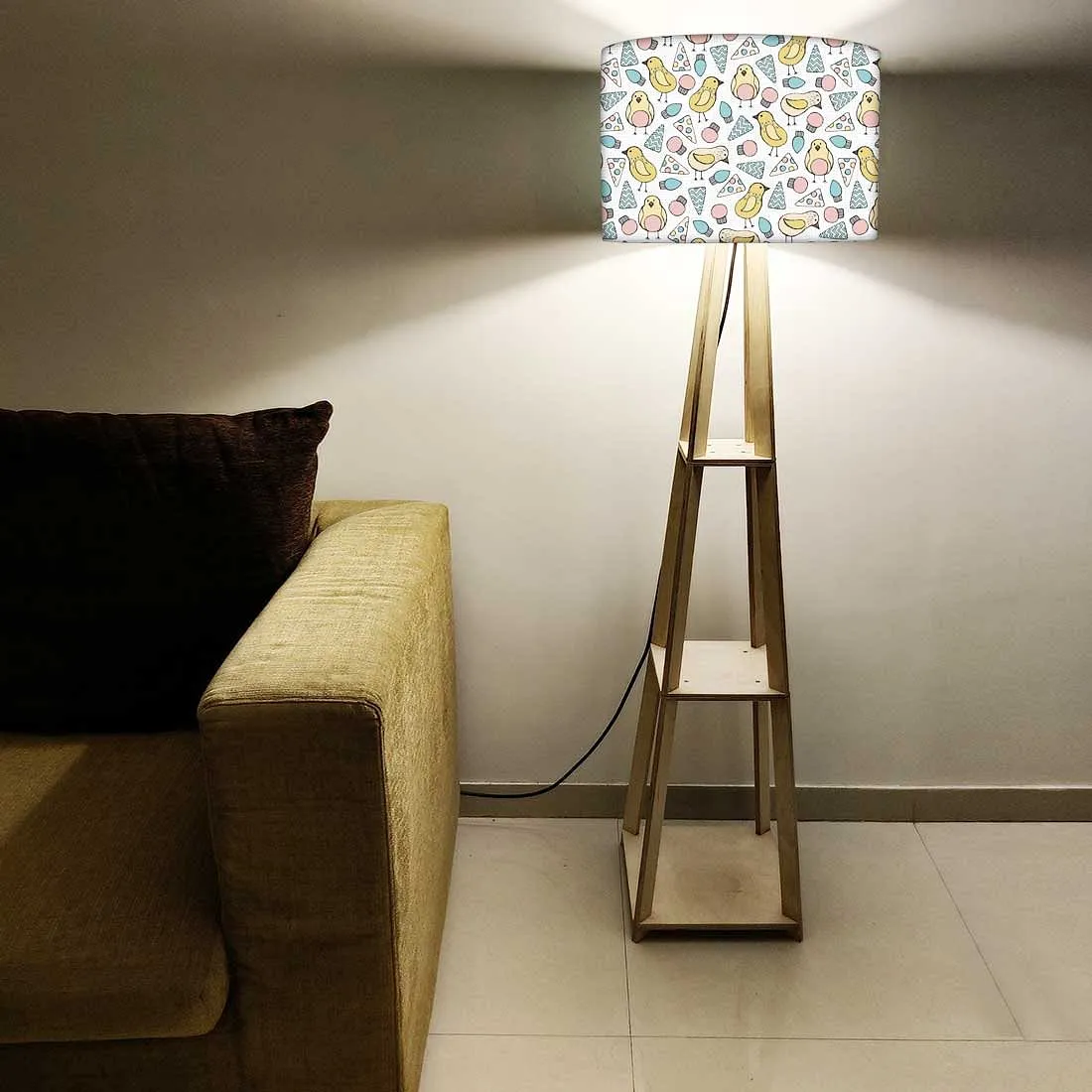 Modern Floor Lamps For Living Room  -   Pizza Slices