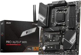 MSI Motherboard PRO X670-P WIFI DDR5