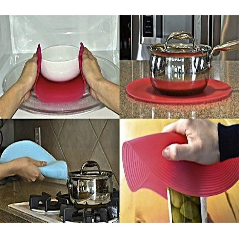 Multi-Purpose Silicone Microwave Mat