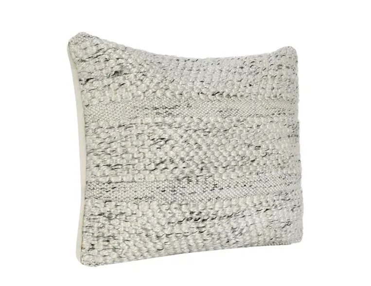 Multicolored Ivory Indoor/Outdoor Lumbar Pillow