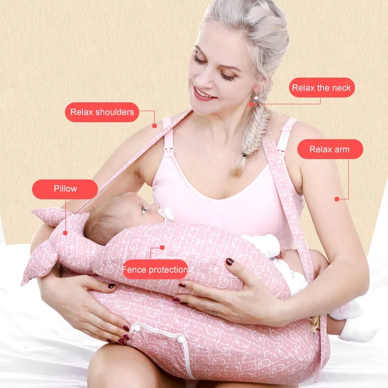 Multifunction Nursing Pillow Baby Maternity Breastfeeding Pillow Adjustable Waist Cushion