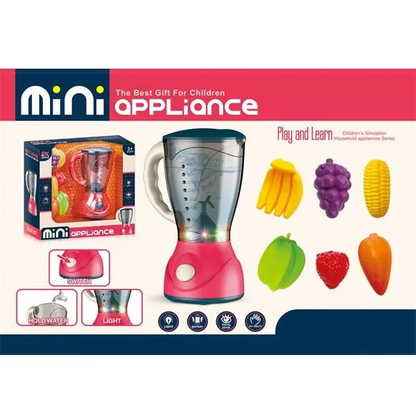 Musical Juicer Blander with 6 Pretendplay Fruit