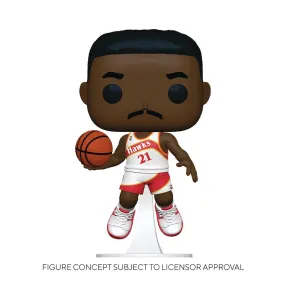 NBA Legends: Dominique Wilkins Hawks Home POP! Vinyl Figure by Funko