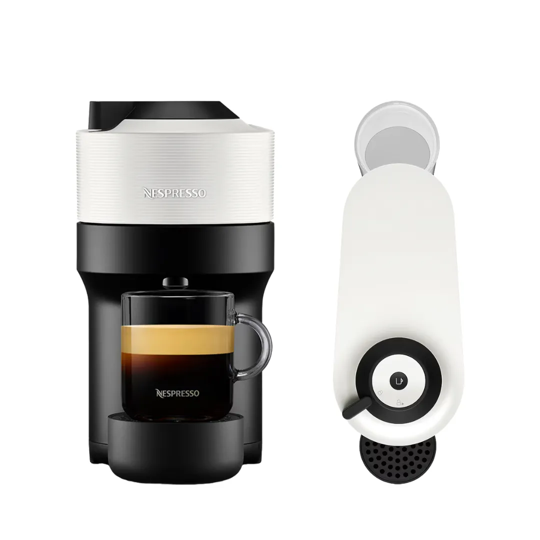 Nespresso Vertuo Pop GCV2 (Coconut White) Coffee Machine