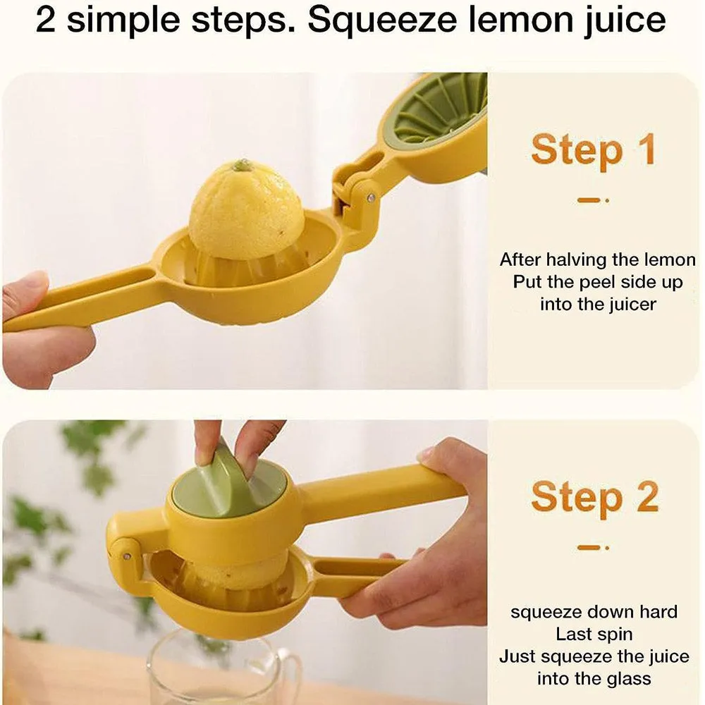 (Net) Lemon Lime Squeezer Hand Juicer Lemon Squeezer Easy Extraction Manual Citrus Juicer / 20171