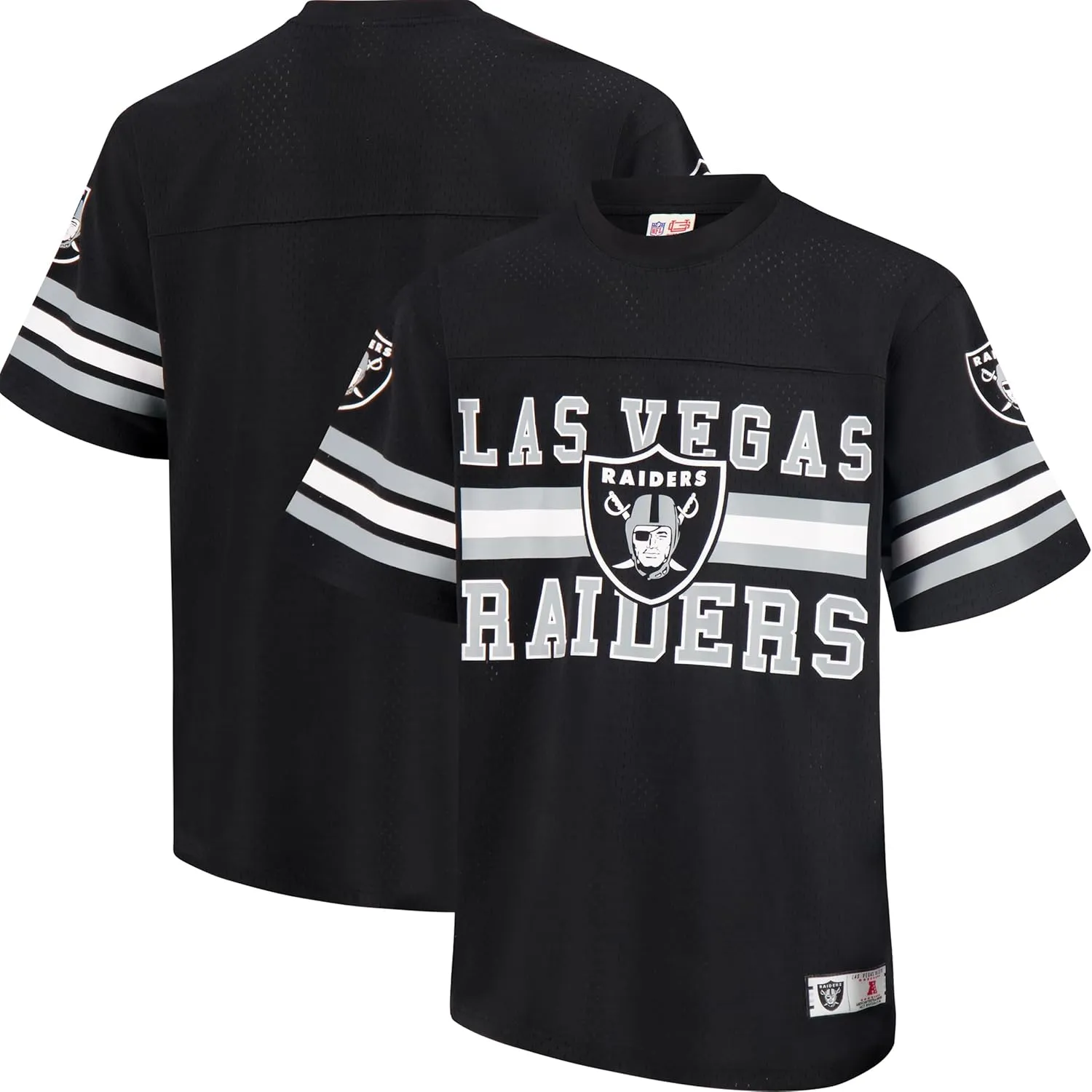 NFL Official Adults Soft Mesh Vintage Beast Mode T-Shirt - Unisex|Las Vegas Raiders