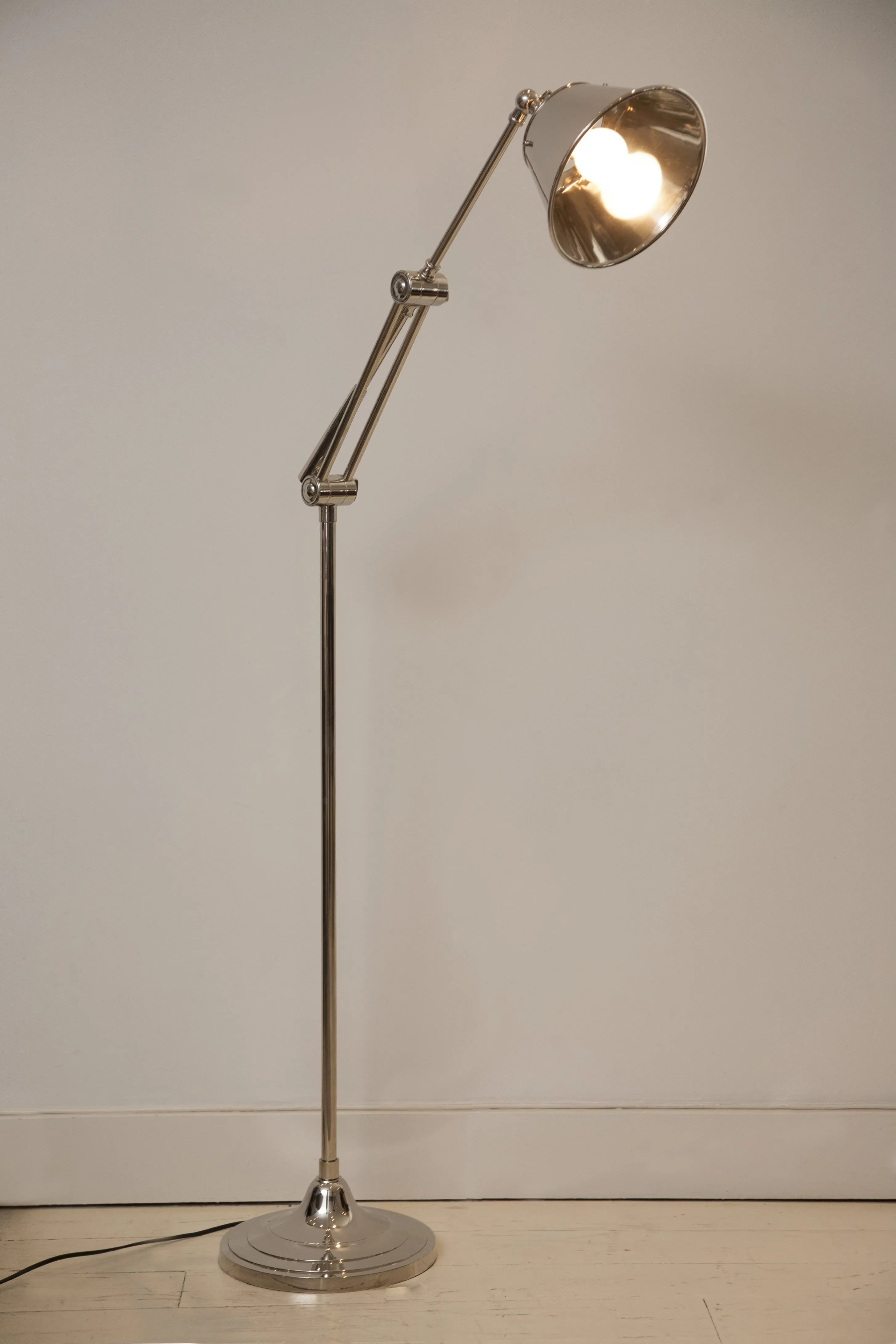 Nickel Floor Lamp