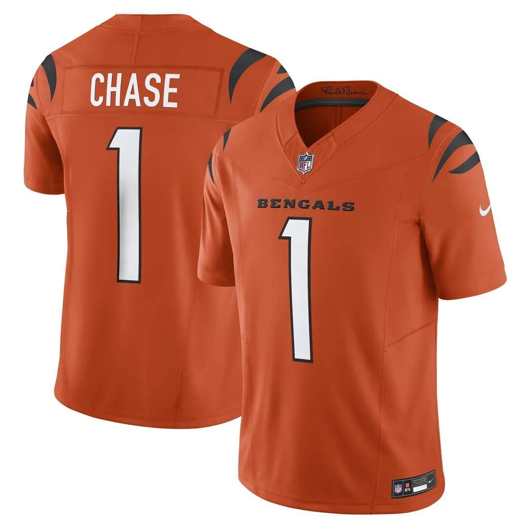 Nike Men's NFL Cincinnati Bengals Ja'Marr Chase Limited Jersey