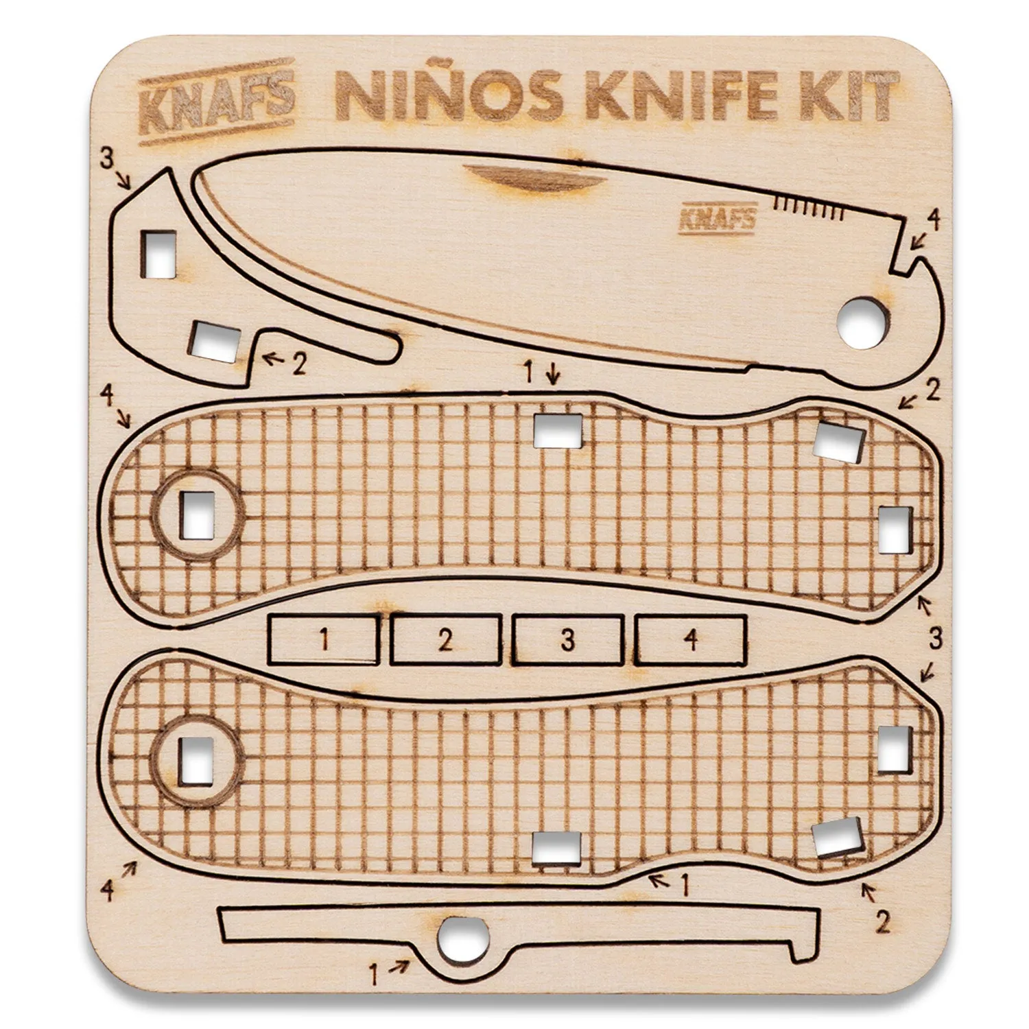 Niños Knife Kit - Wood Toy Knife - Wood