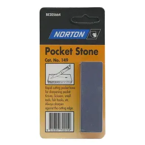 Norton 10cm Fine Pocket Stone Knife Sharpener