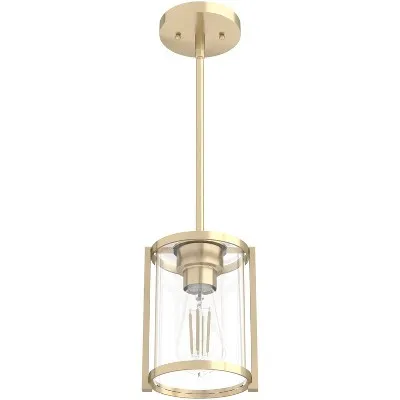 Open Box - 1-Light Astwood Mini Pendant Gold - Hunter Fan