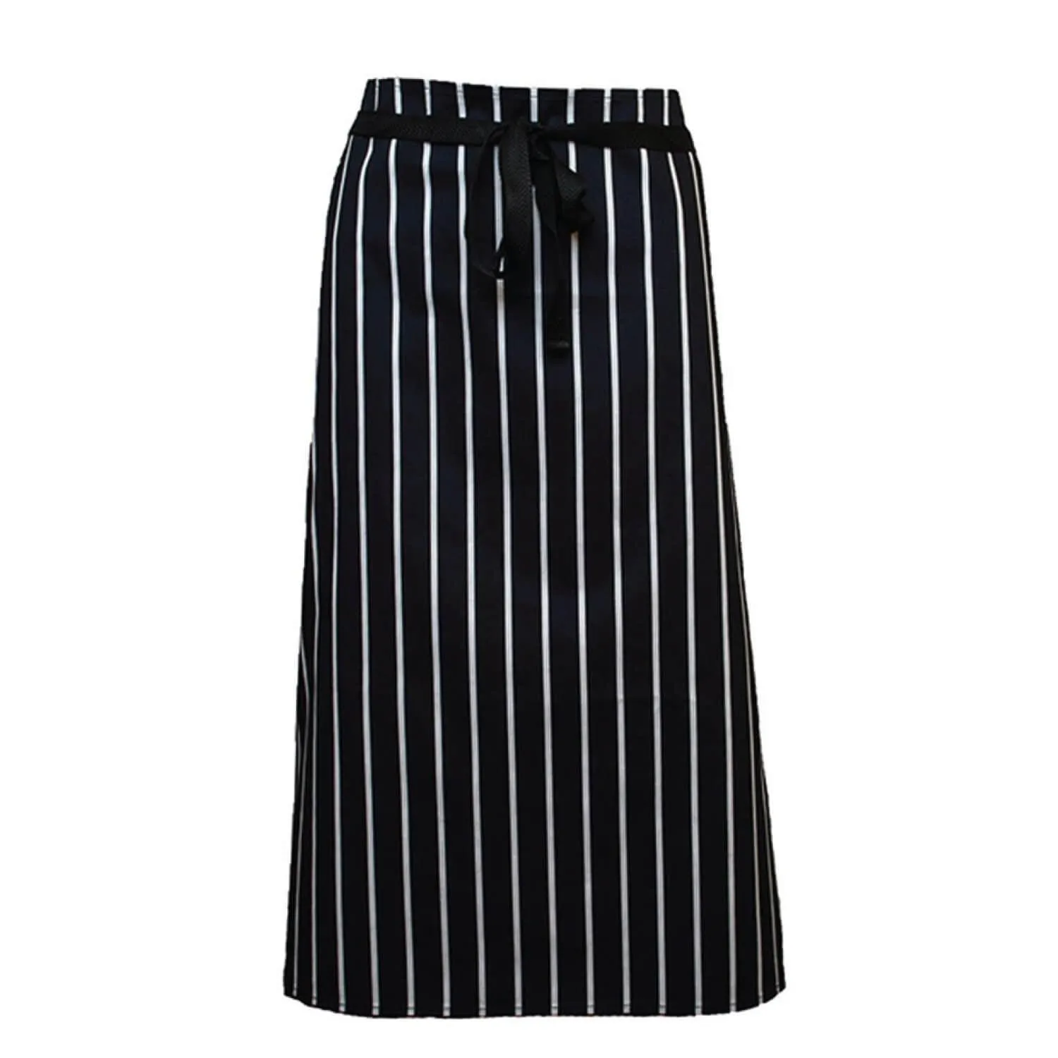 Pegasus Aprons 100% Cotton Navy/White Stripe Butcher's Waist Apron