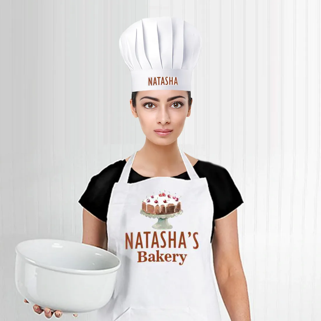 Personalized Aprons for Her Kitchen Cooking - Bakery