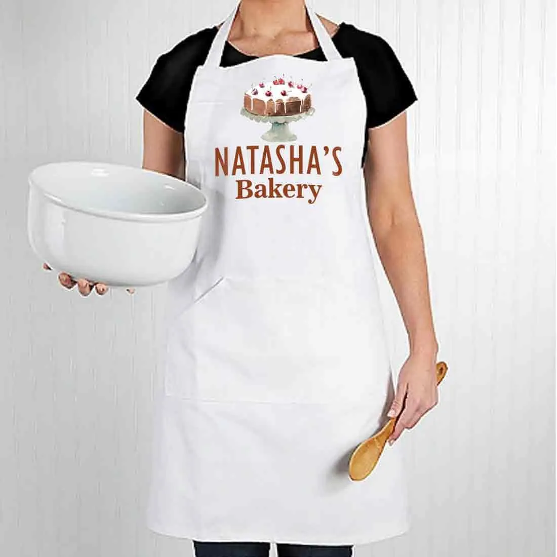 Personalized Aprons for Her Kitchen Cooking - Bakery