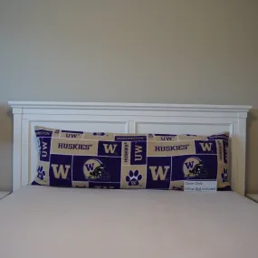 Pillows - Body Pillow Cover - College - NCAA - University of Washington-UW-U Dub - Huskies