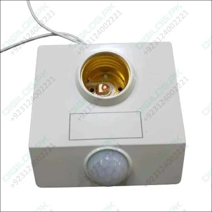 Pir Infrared Motion Sensor Led Lamp Wall Mounted Bulb Holder E27 Ac220v In Pakistan