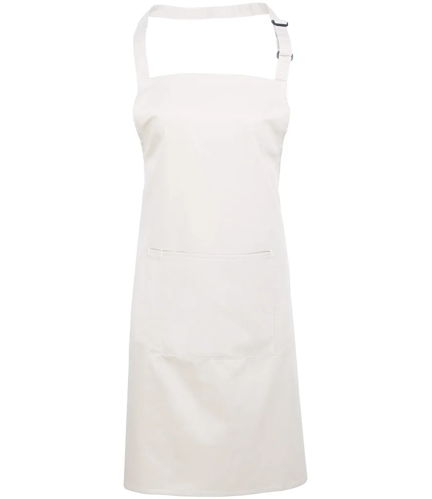 Premier 'Colours' Bib Apron with Pocket