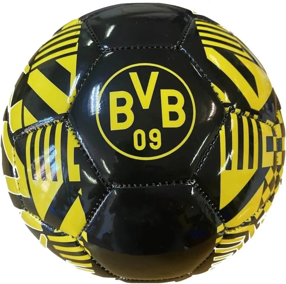 Puma 2022-23 Borussia Dortmund FtblCulture UBD Mini Ball - Puma Black-Cyber Yellow