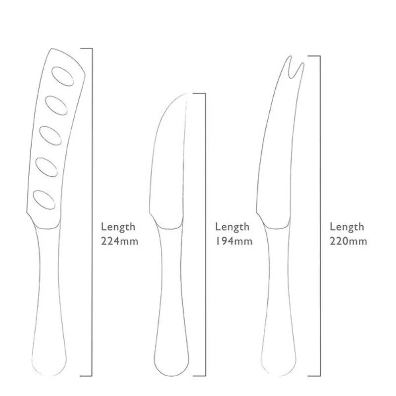 Robert Welch Radford Cheese Knife Set