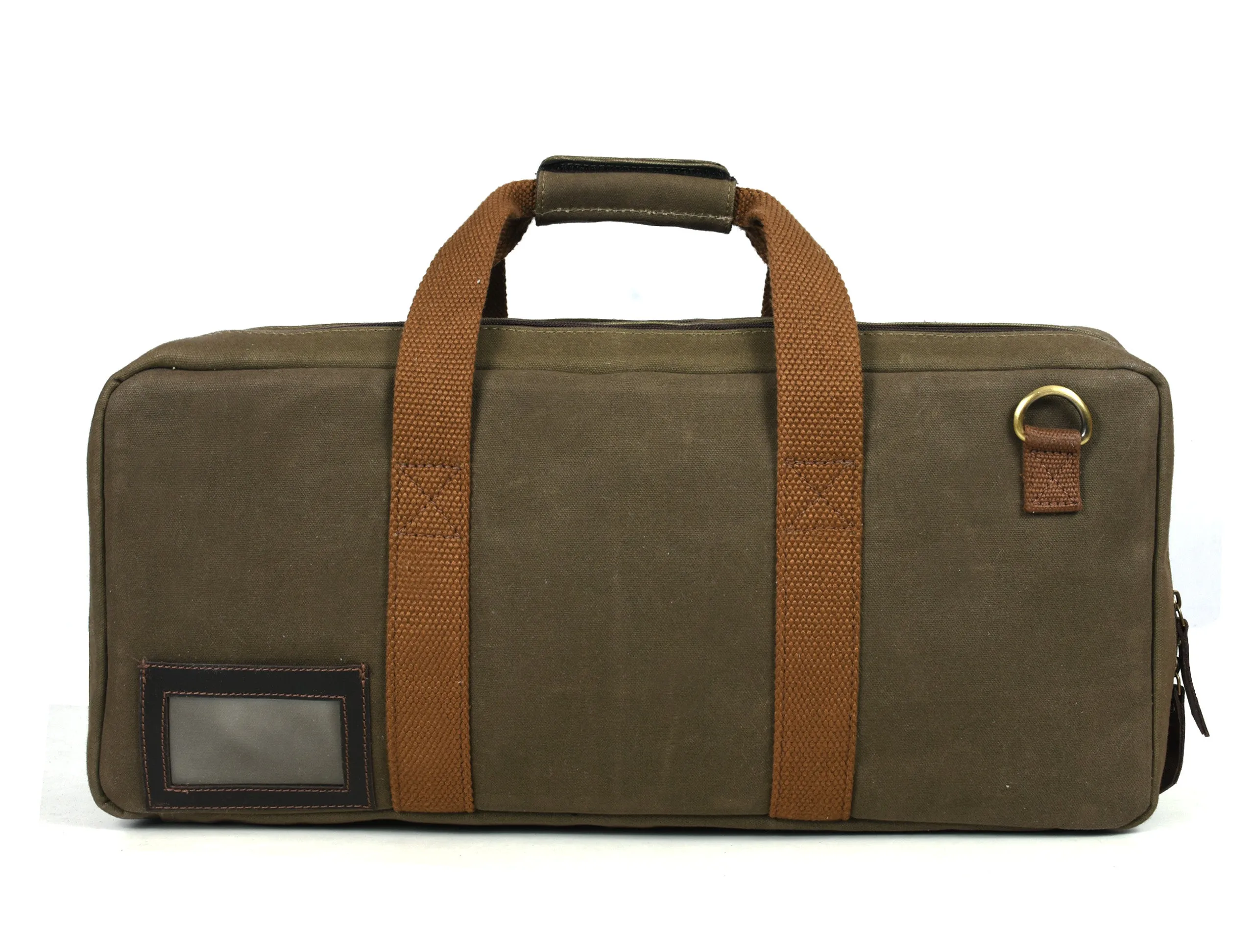 Salerno Canvas Chef Knife Case Olive Green (KR-62)