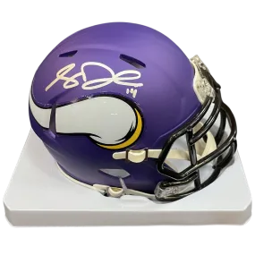 Sam Darnold Autographed Minnesota Vikings Speed Mini Helmet