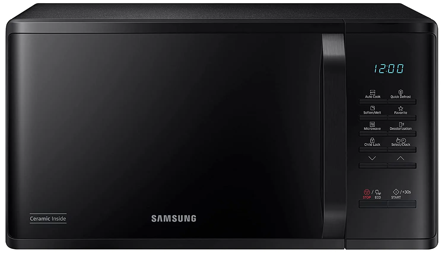 Samsung 23 L Solo Microwave Oven (MS23A3513AK/TL, Black)