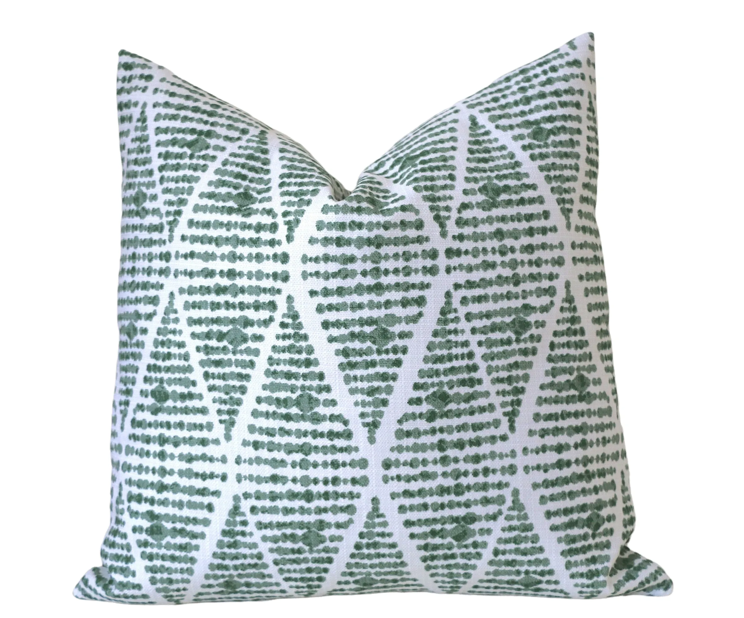 Santa Cruz Collection: Green Outdoor Pillow Covers / Outdoor Pillow cover / Green Patio Pillow / Banana Leaf Pillow Cover