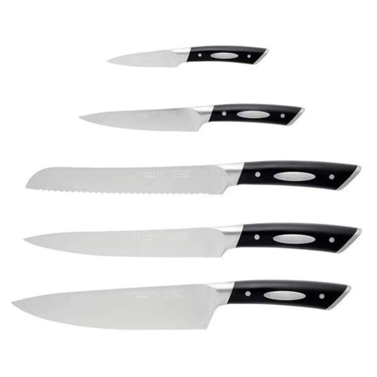 Scanpan Classic 6-Piece Knife Set with Block