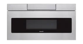 Sharp SMD3070ASY 30 in. 1.2 cu. ft. 950W Sharp Stainless Steel Microwave Drawer Oven