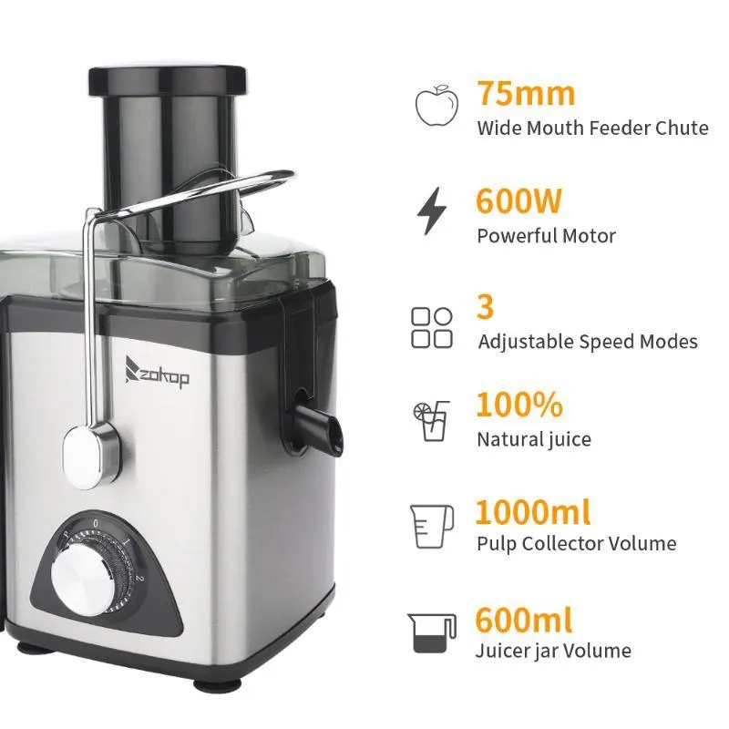 Slag Cup 3 Gear Electric Juicer